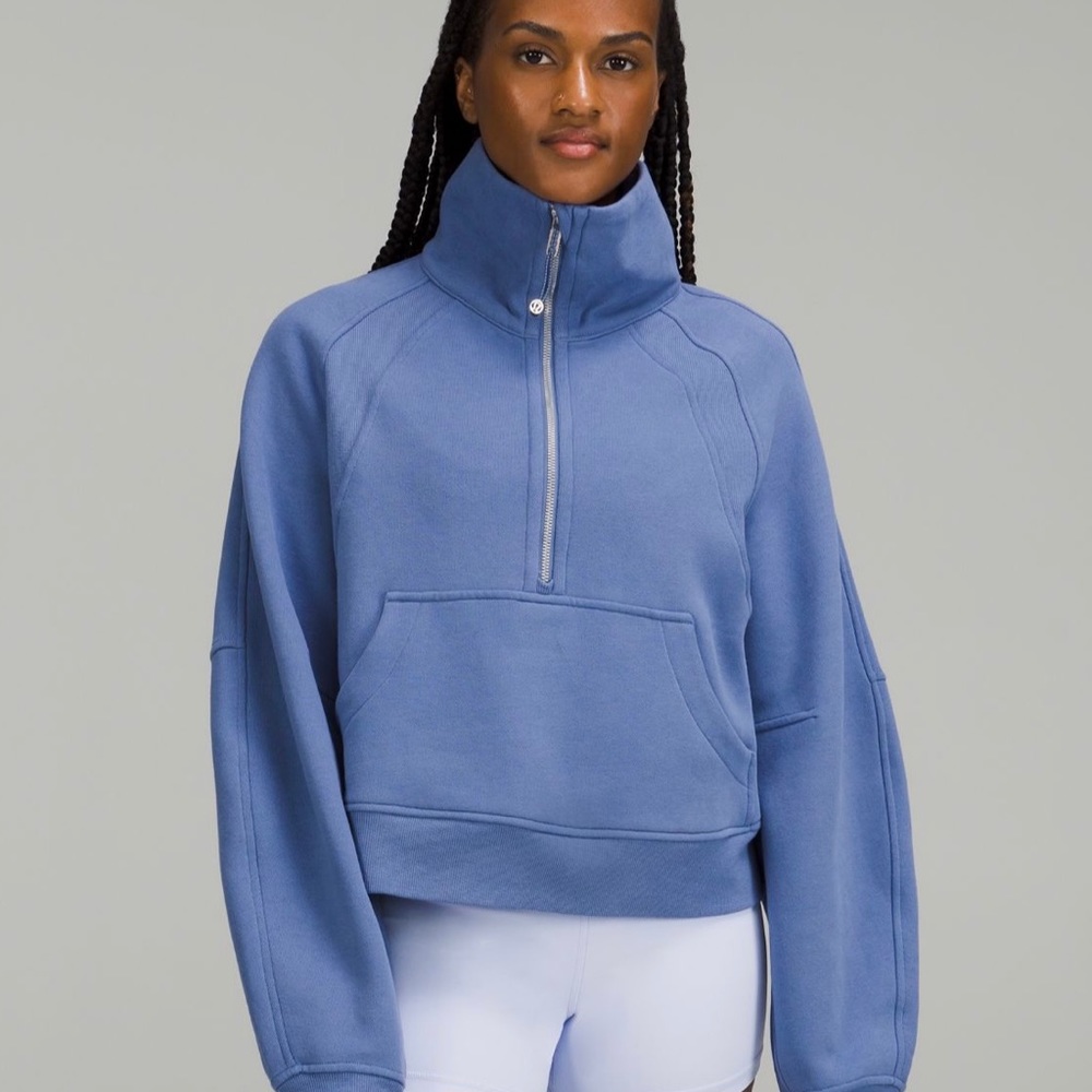NWT Lululemon Scuba Oversized 1/2 Zip Scuba Funnel Neck